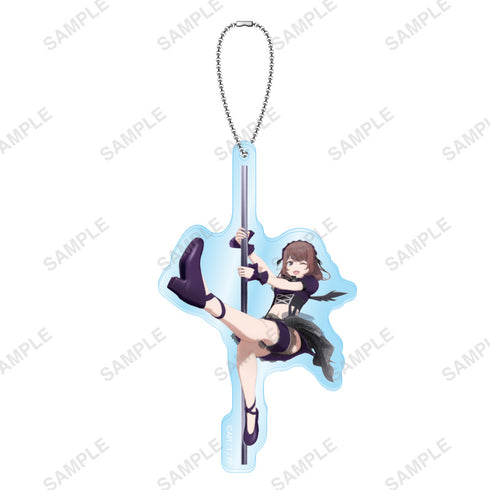 『ポールプリンセス!!』アクリルキーホルダー(紫藤サナ)